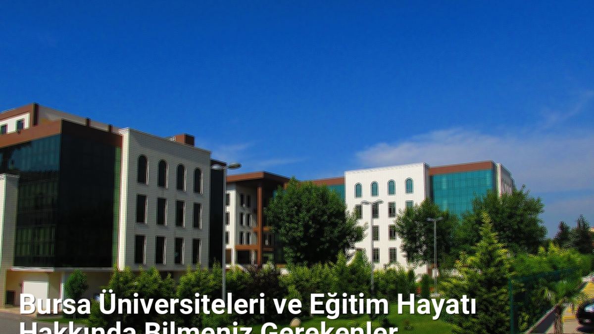Bursa Üniversiteleri ve Eğitim Hayatı Hakkında Bilmeniz Gerekenler - bursagunlugu.net.tc